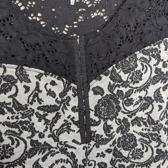 Free People Lace Floral Bodycon Dress H30 - Picture 3 of 6